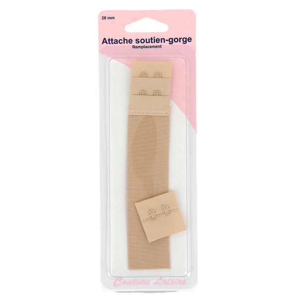 Attache pour soutiens-gorge 28 mm - Chair