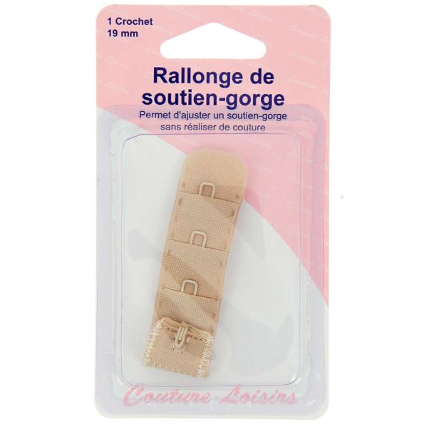 Rallonge de soutiens-gorge 19 mm - Chair