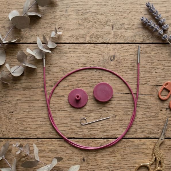 Câble Circulaire Interchangeable Knit Pro Violet - 6 Tailles