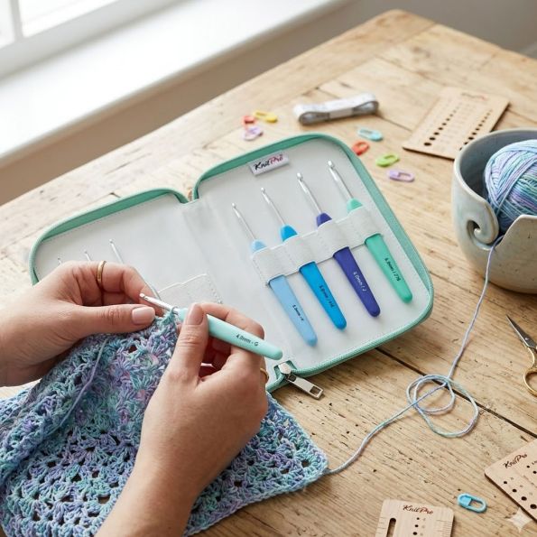 Set de crochets Knit Pro 2-6 mm x9