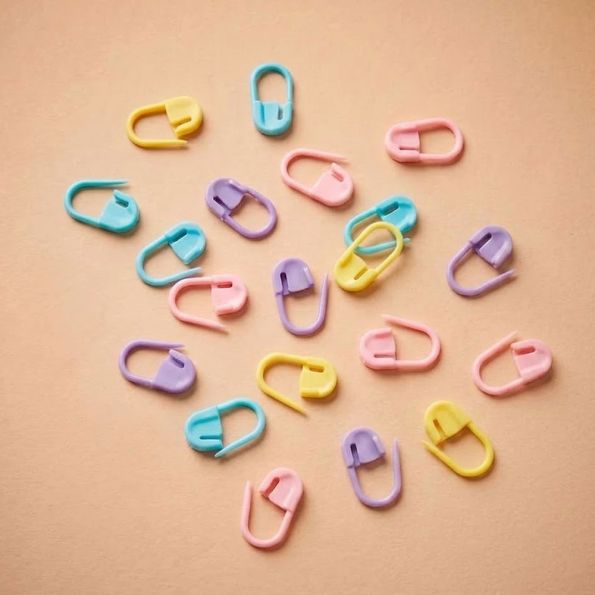 Marqueurs de maille verrouillables x16