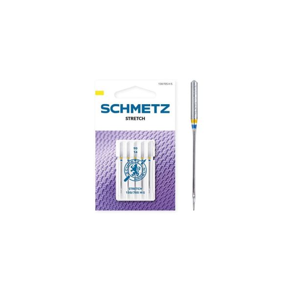 Aiguilles spécial Stretch n° 90/14 Schmetz 130/705 H S x5