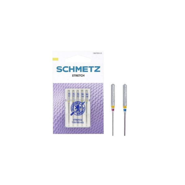 Aiguilles assorties Schmetz spécial stretch x5
