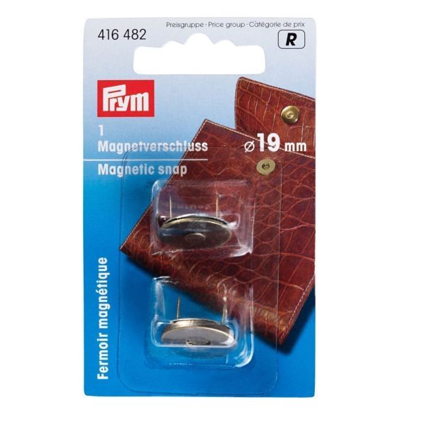 Fermoir magnétique 19 mm Prym Laiton antique