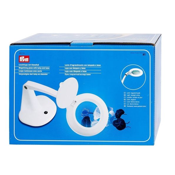 Loupe lumineuse Prym avec socle