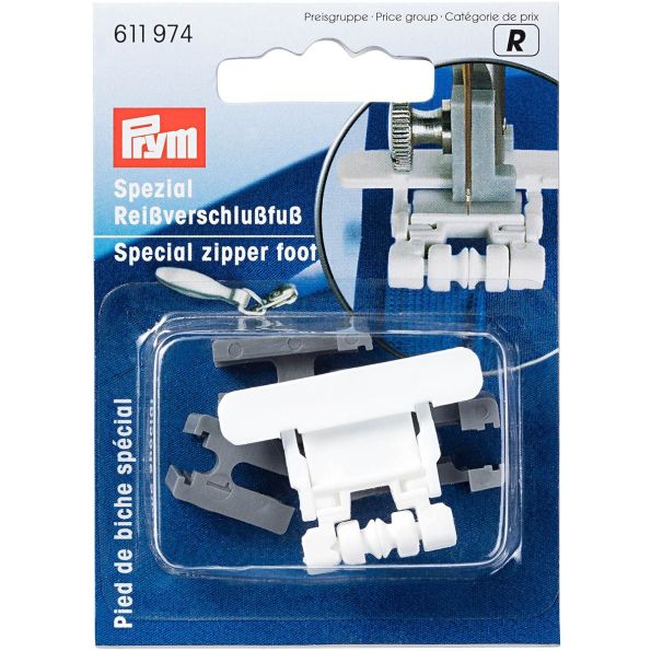 Pied de biche Prym pour fermetures invisibles