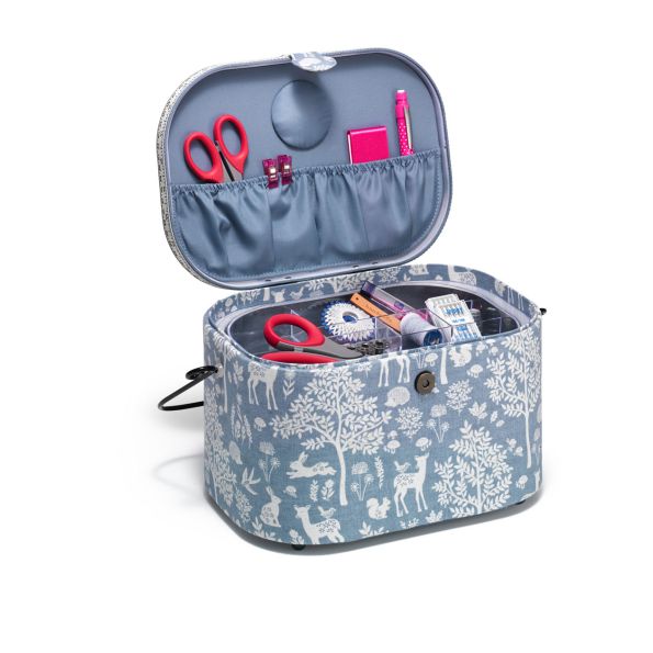 Boite à  couture ovale Woodland Prym