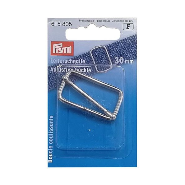 Boucle coulissante 30 mm Prym Argent