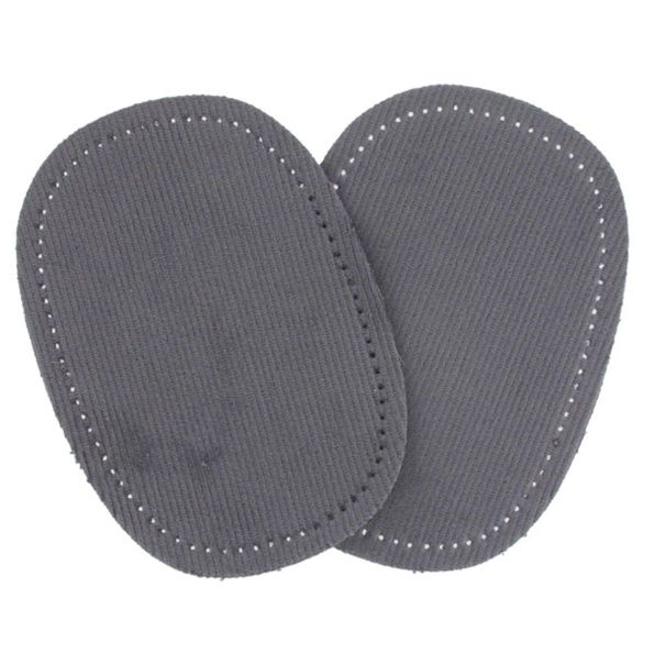 Genouillères-coudières thermocollantes Prym - Velours Gris