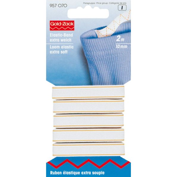Ruban élastique Pour Masques 4 Mm X 240 M - Bande élastique à Coudre Blanche - Polyester Et Latex, Haute élasticité - Pour Couture DIY, Vêtements, Accessoires