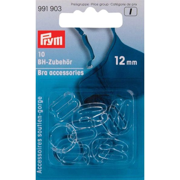 Accessoires de soutien-gorge Prym Transparent - 12 mm