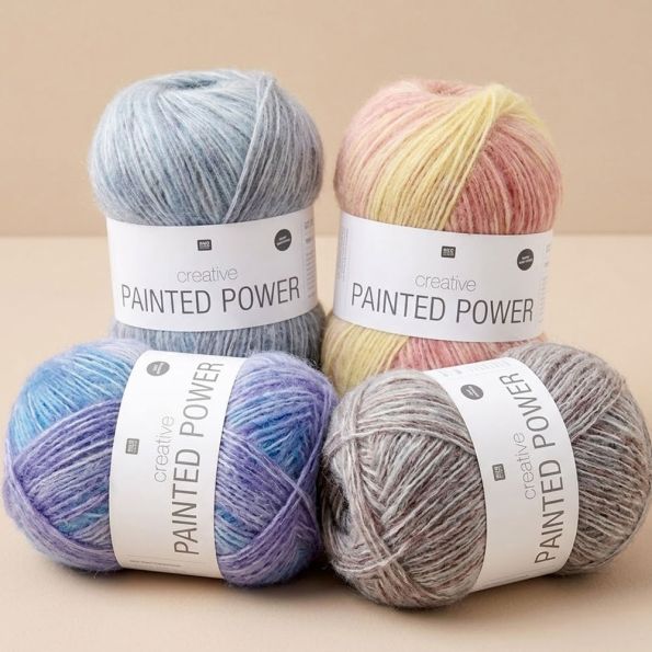 Fil Creative Painted Power Rico Design - 4 Couleurs