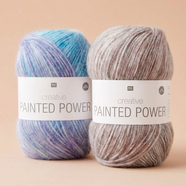 Fil Creative Painted Power Rico Design - 2 Couleurs