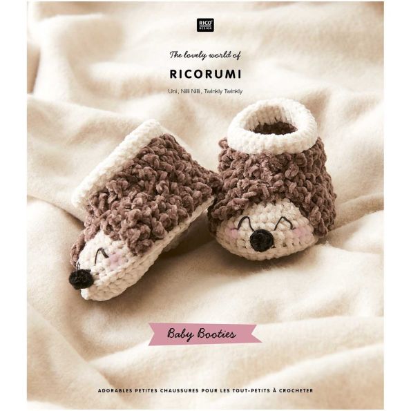 Livre Crochet Baby Booties - Rico Design