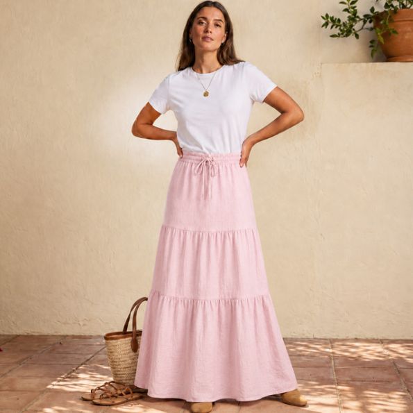 Kit Couture Craftine Jupe Inaya Lin rose