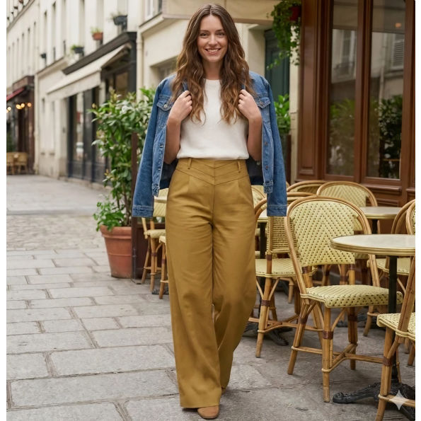 Kit Couture Craftine Pantalon Laurier Camel