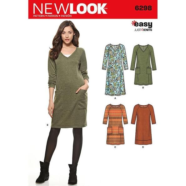 Patron New Look 6298 Robe