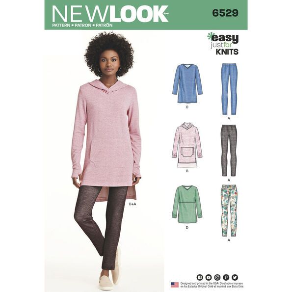Patron New Look 6529 Pull & Pantalon