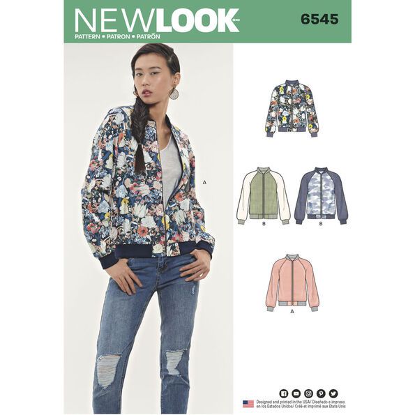 Patron New Look 6545 Veste