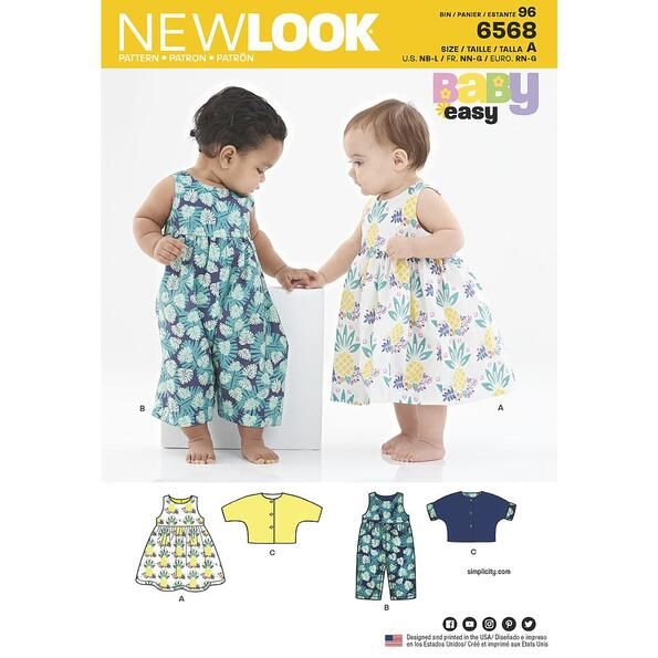 Patron New Look 6568 Enfant