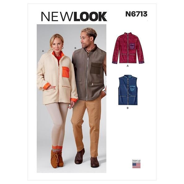Patron New Look 6713 Veste