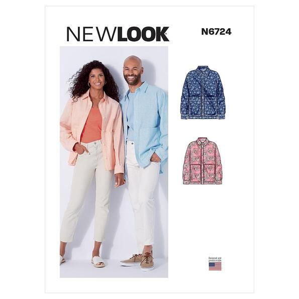 Patron New Look 6724 Veste