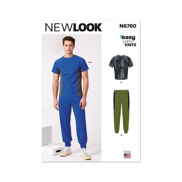 Patron New Look 6760 T-shirt & Pantalon