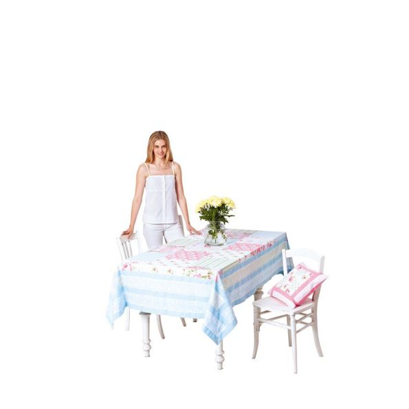 Patron Burda 6823 Coussin, nappe, set de table en patchwork