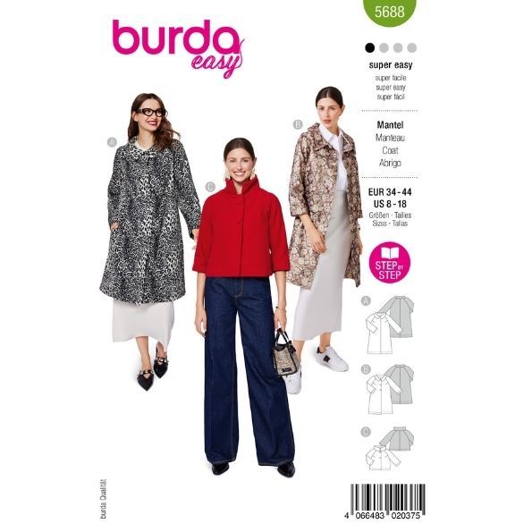 Patron Burda 5688 Blouson