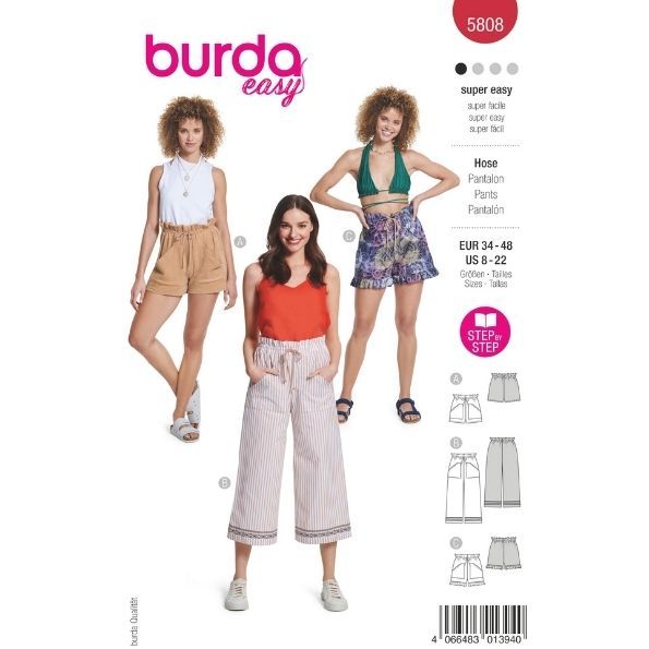 Patron Burda 5708 Robe