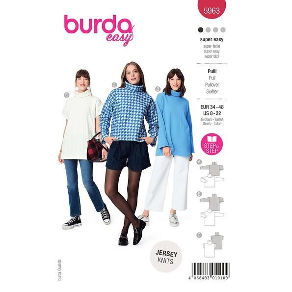 Patron Burda 5963 Pull