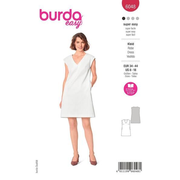Patron Burda 6048 Robe