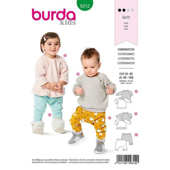 Patron Burda 9312 Ensemble