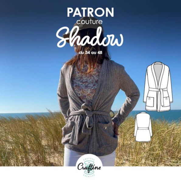 Patron Craftine Gilet Shadow