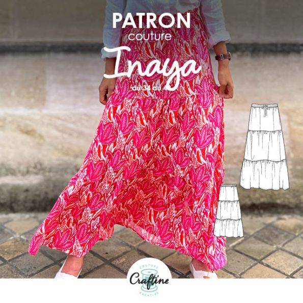 Patron Craftine Jupe Inaya