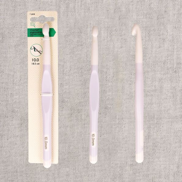 Crochet ergonomique taille 10 Parme