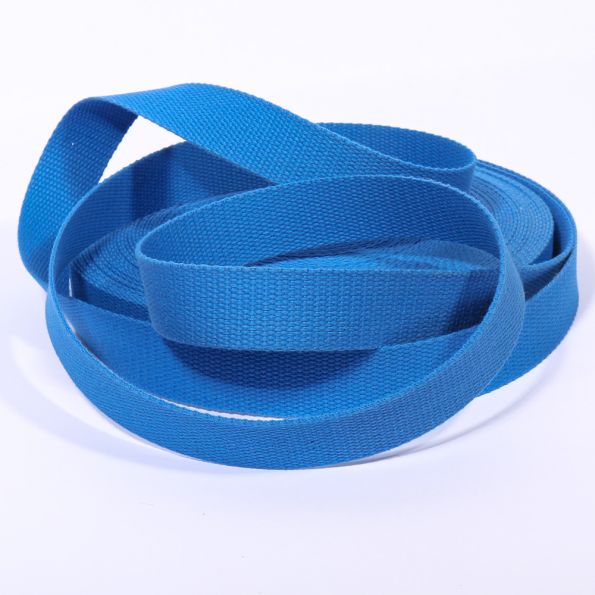 Sangle Coton 30 mm Bleu électrique x1m