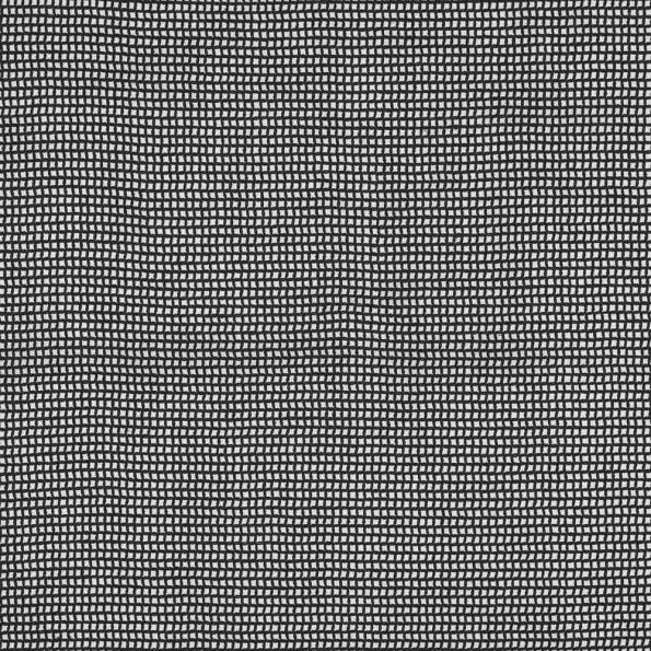 Tissu Filet Coton Nexel sur fond Noir - Par 10 cm