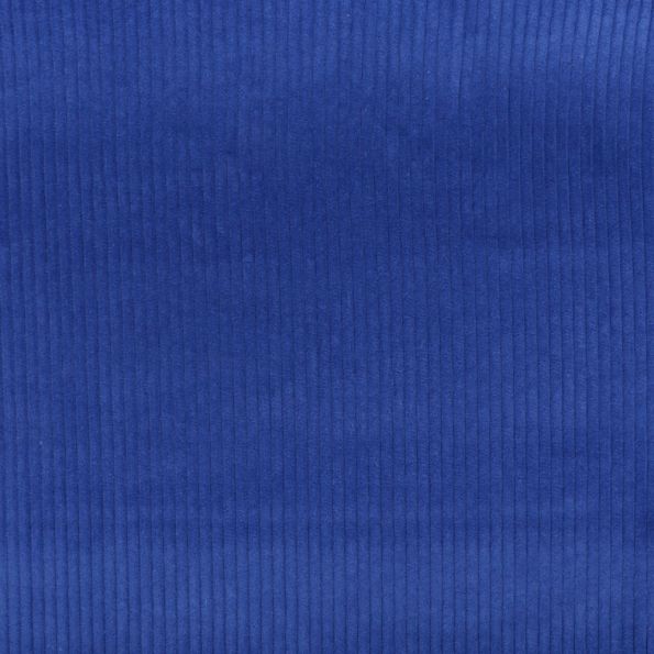 Tissu Velours Grosses côtes Bleu nuit x10cm