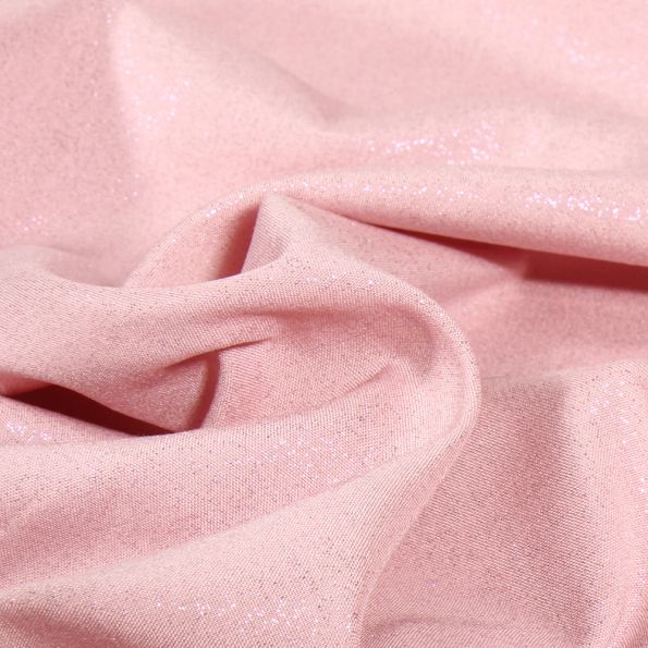 Tissu Viscose irisé Ela Rose - Par 10 cm