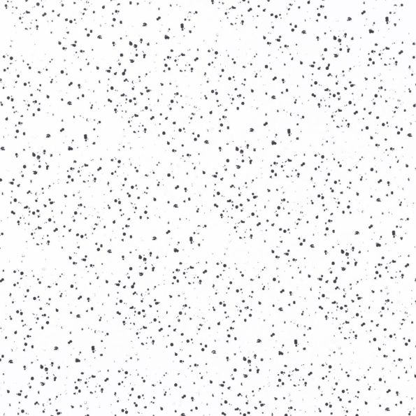 Tissu Jersey Coton Pois Noirs sur fond Blanc - Par 10 cm