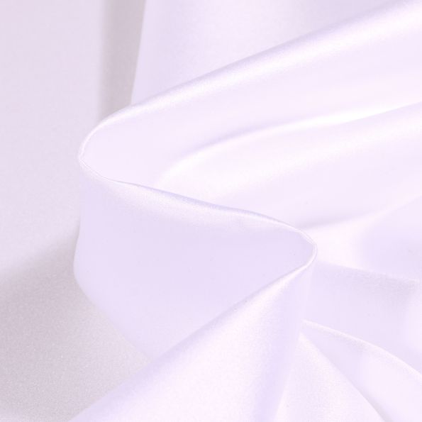 Tissu Satin Duchesse épais Blanc - Par 10 cm