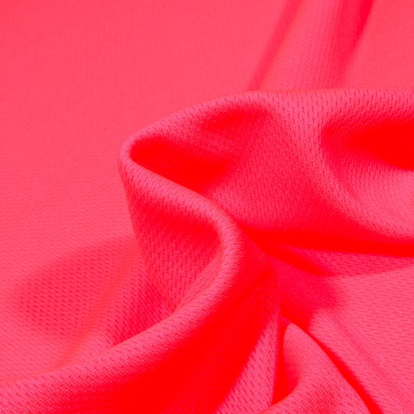 Tissu Sport respirant Corail - Par 10 cm