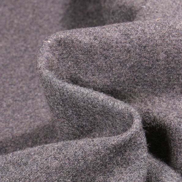 Tissu Drap de manteau léger Gianni Tessuti Gris - Par 10 cm
