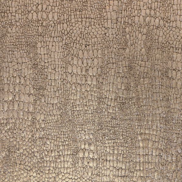 Tissu Jersey Motif Serpent Argent - Par 10 cm