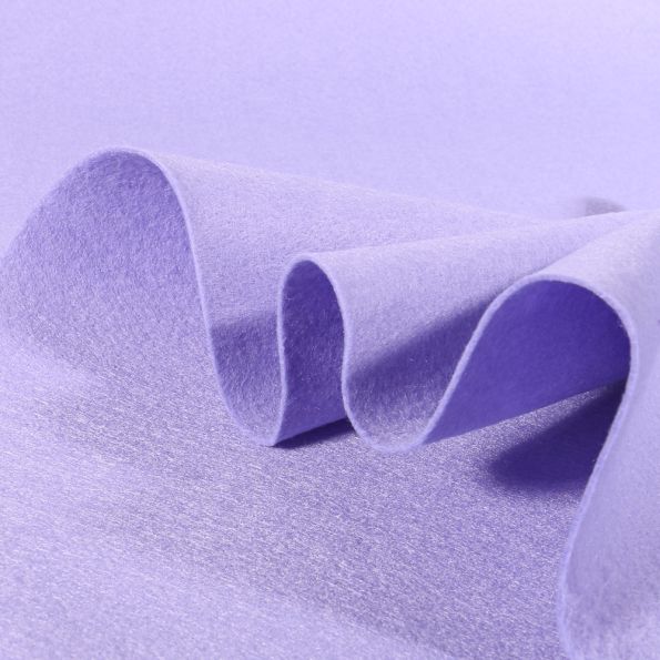 Tissu Feutrine 90 cm Lilas - Par 10 cm