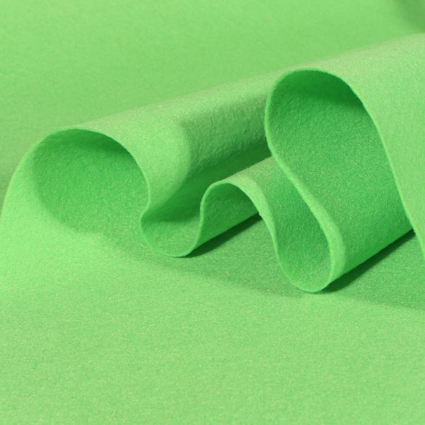 Tissu Feutrine 90 cm Vert - Par 10 cm