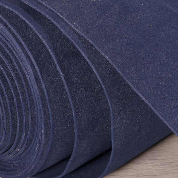 Mousse Eva unie 2 mm Bleu marine - Par 10 cm