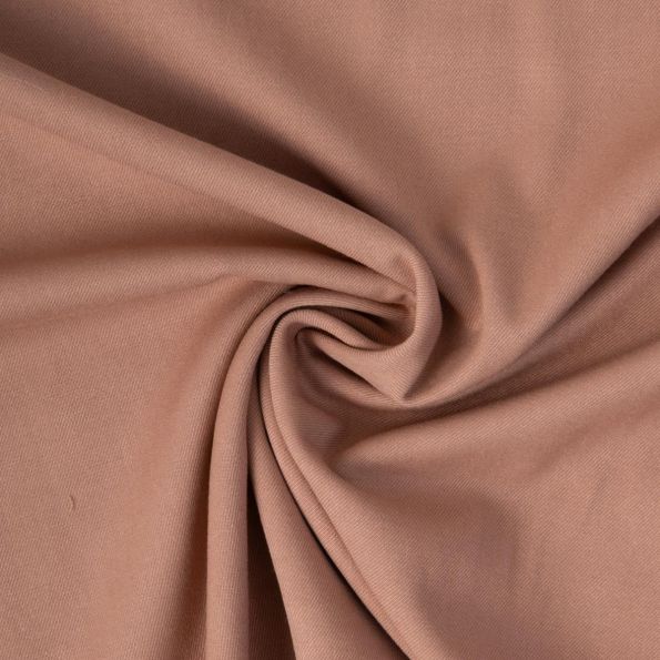 Tissu Gabardine Allegra légère extensible uni Camel - Par 10 cm