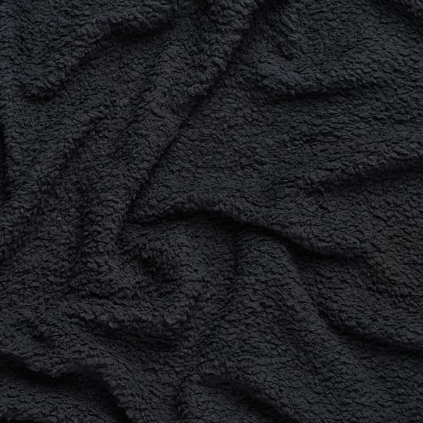 Tissu upcycling Coupon de 2 m Moumoute Noir 